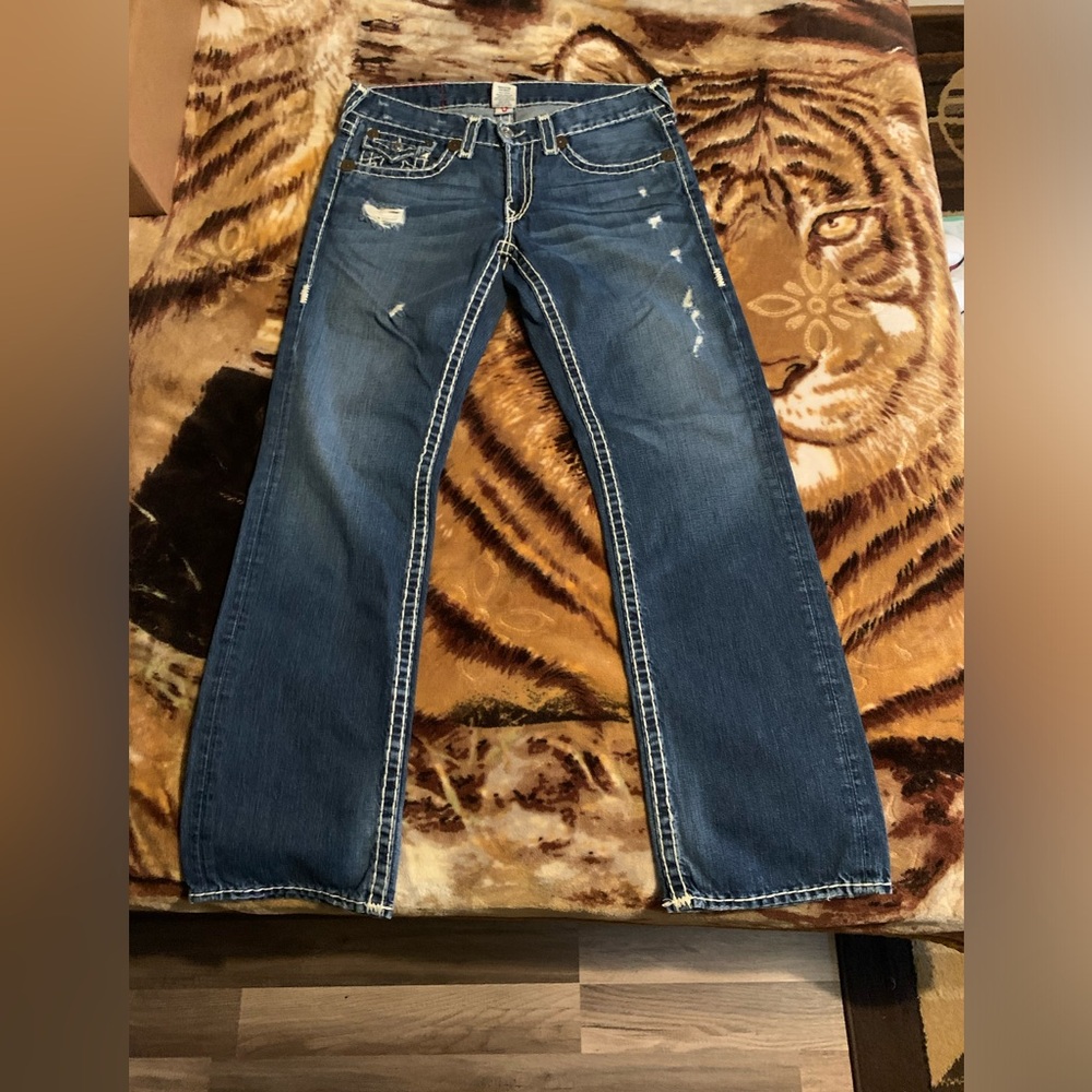 Ricky Straight True Religion men’s jeans size 34w